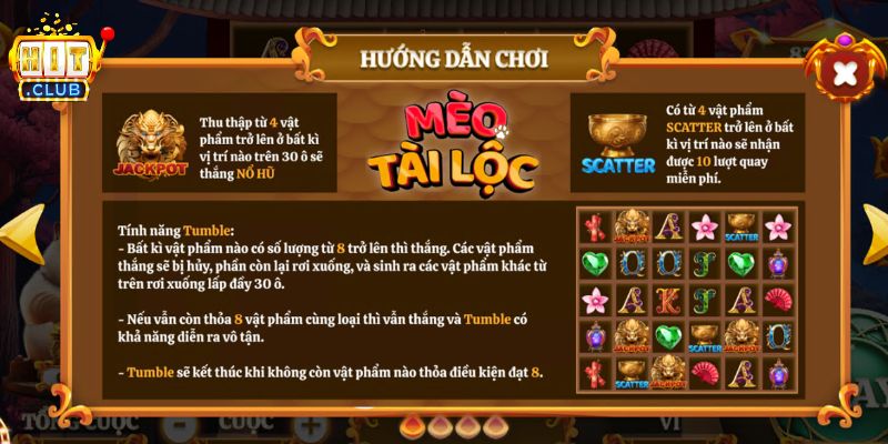 Nổ Hũ Mèo Tài Lộc - Siêu Phẩm Hấp Dẫn Với Cơ Hội Đổi Đời Nhanh Cơ chế trả thưởng trong siêu phẩm game nổ hũ mèo tài lộc