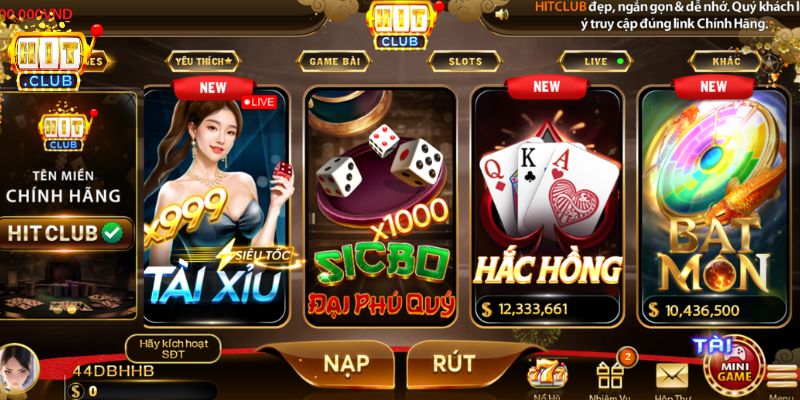 Giới thiệu HITCLUB Thiên Đường Giải Trí Trực Tuyến Đẳng Cấp Cam kết uy tín từ cổng game HITCLUB