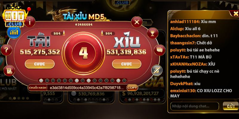 Tài Xỉu MD5 - Siêu Phẩm Game Cá Cược Hot Không Thể Bỏ Lỡ Khám phá luật chơi & thời gian ván cược diễn ra cho newbie