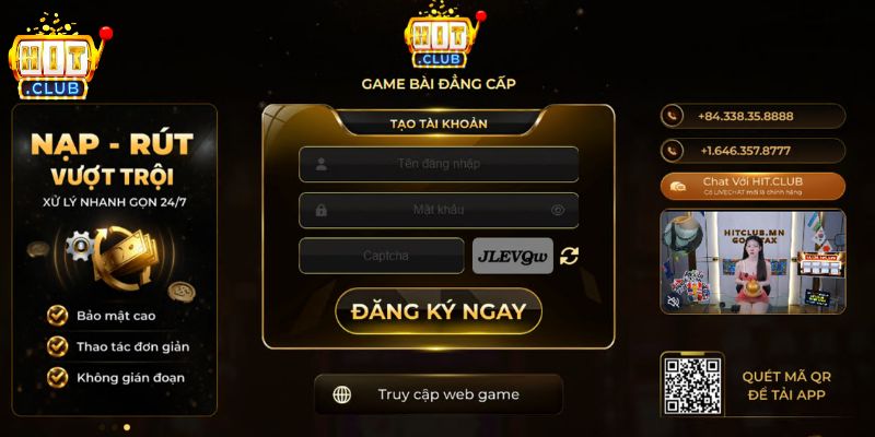 Liên Hệ HITCLUB - Các Kênh Hỗ Trợ Khách Hàng Nhanh Chóng Và Chuyên Nghiệp Liên hệ HITCLUB qua Live Chat trực tuyến