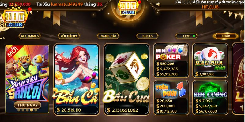 Bắn Cá HITCLUB – Quy Trình Săn Boss Đổi Thưởng Cực Hấp Dẫn Top các tựa game Bắn cá HITCLUB đang hot hiện nay